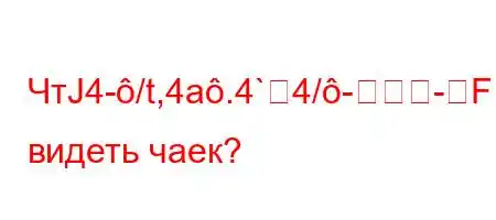 ЧтЈ4-/t,4a.4`4/--Fно видеть чаек?